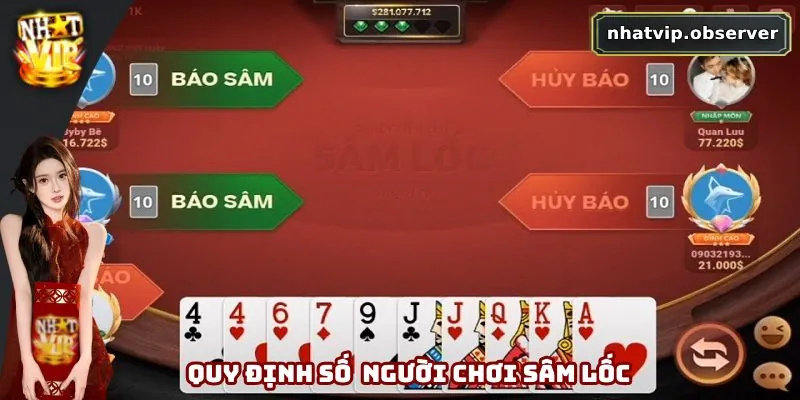 Sâm Lốc Online - Trải Nghiệm Game Bài Truyền Thống Hấp Dẫn 2 Chơi Sâm Lốc phải đủ từ 2 - 4 người trong một bàn