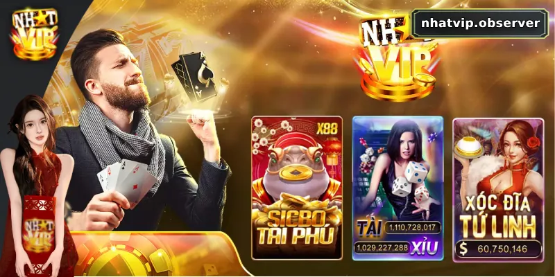 Nguyễn Đức Nhật (CEO Nhatvip) - Lãnh Đạo Tài Năng Của Năm 2025 13 Cổng game luôn được đổi mới, cập nhật liên tục các sản phẩm cho người dùng